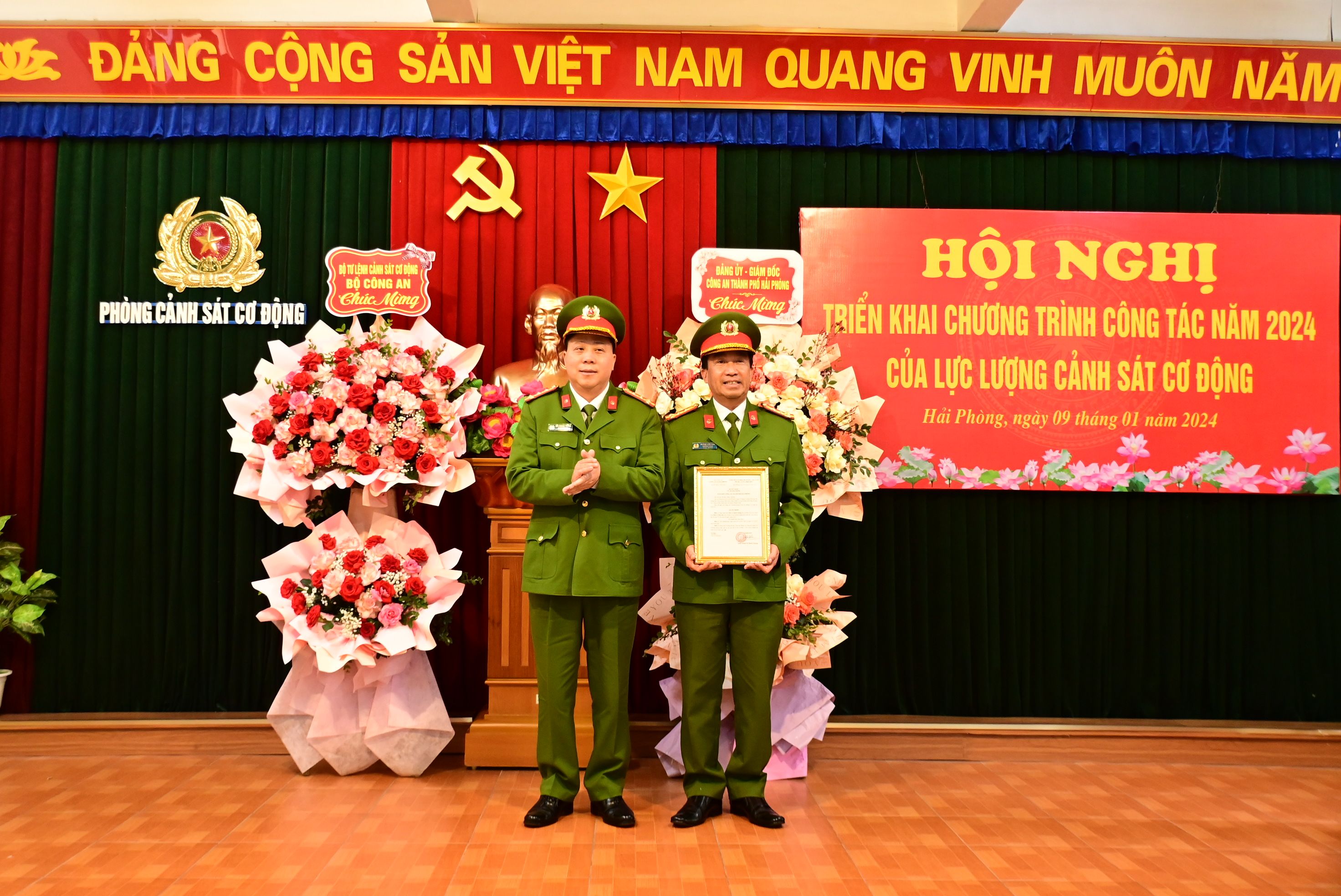 Phòng Cảnh sát cơ động triển khai chương trình công tác năm 2024